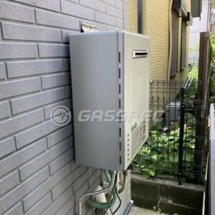 施工後の給湯器（ノーリツ GT-C2062SAWX-2 BL）