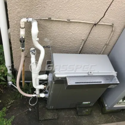 施工後の給湯器（ノーリツ GT-C2462ARX-2 BL）