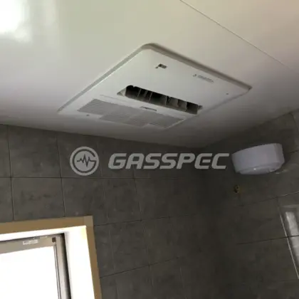 施工後の浴室乾燥機（ノーリツ BDV-4104AUKNC-J1-BL）