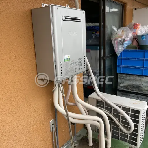 交換後の給湯器（ノーリツ GT-C2062SAWX-2 BL）