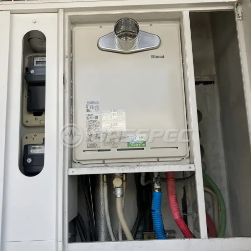 交換後の給湯器（リンナイ RUF-A2405SAT-L(B)）
