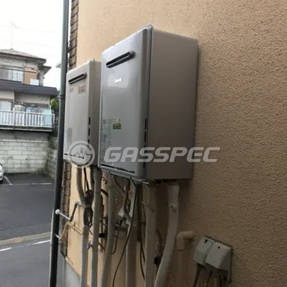 施工後の給湯器（リンナイ RUF-E2406SAW）