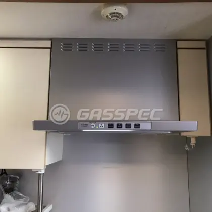 施工後のレンジフード（リンナイ LGR-3R-AP601SV）