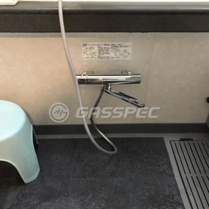 施工後の水栓・蛇口（TOTO TBV03402J）