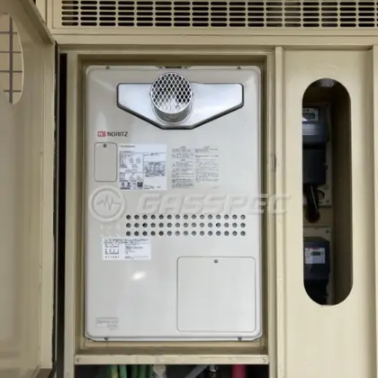 施工後の暖房熱源機（ノーリツ GTH-2444AWX3H-T-1 BL）