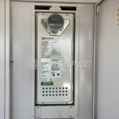 施工後の給湯器（ノーリツ GT-2053SAWX-T-4 BL）