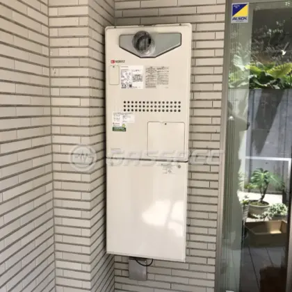 施工後の暖房熱源機（ノーリツ GTH-2444AWX3H-T-1 BL）