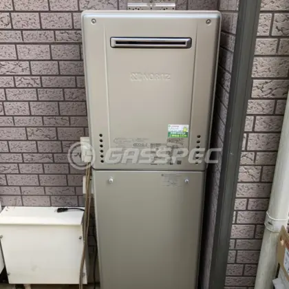 施工後の給湯器（ノーリツ GT-C2462AWX-2 BL）