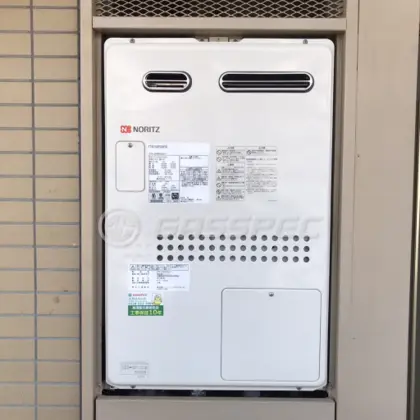施工後の暖房熱源機（ノーリツ GTH-2444AWX3H-1 BL）