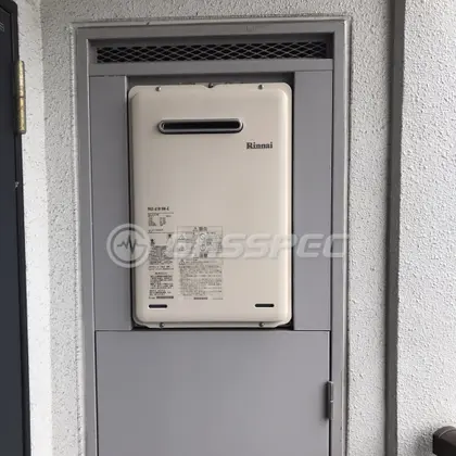 施工後の給湯器（リンナイ RUX-A1616W-E）
