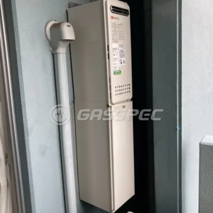 施工後の給湯器（ノーリツ GT-1653SAWX-4 BL）