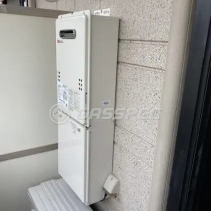 施工後の給湯器（ノーリツ GQ-1639WS-1）