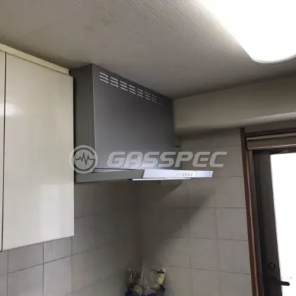施工後のレンジフード（リンナイ LGR-3R-AP751SV）