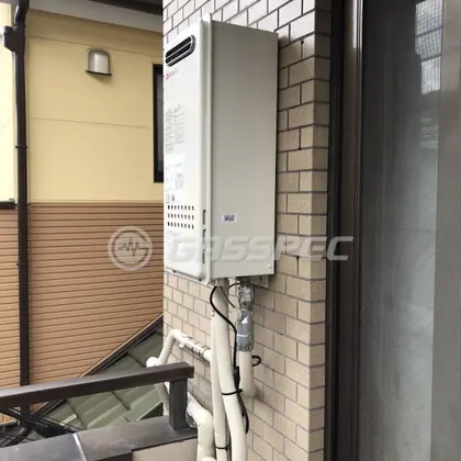 施工後の給湯器（ノーリツ GQ-1628WS BL）
