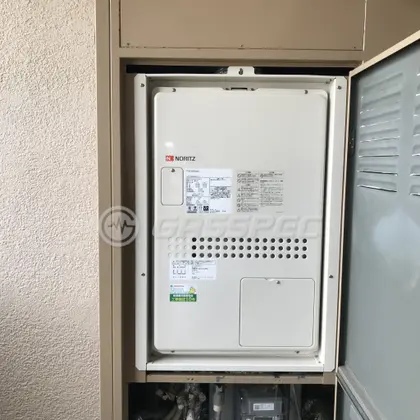 施工後の暖房熱源機（ノーリツ GTH-2444AWX-H-1 BL）