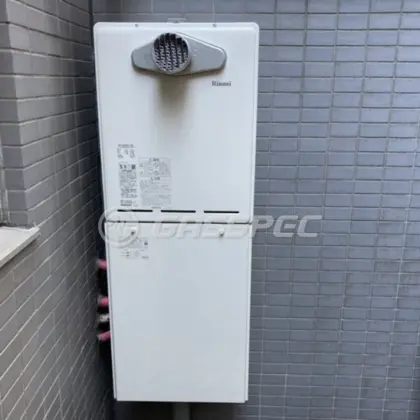 施工後の給湯器（リンナイ RUF-A2405SAT-L(B)）