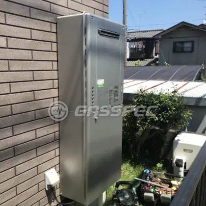 施工後の給湯器（ノーリツ GT-C2462SAWX-2 BL）