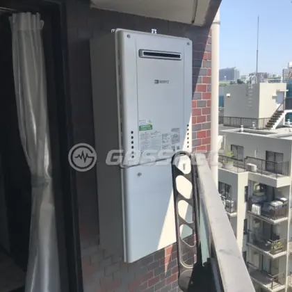 施工後の給湯器（ノーリツ GT-2060SAWX-2 BL）