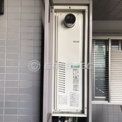 施工後の暖房熱源機（リンナイ RUFH-SA2400AT2-6）