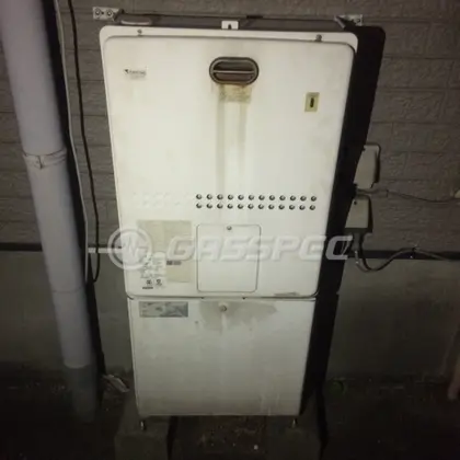 施工前の暖房熱源機