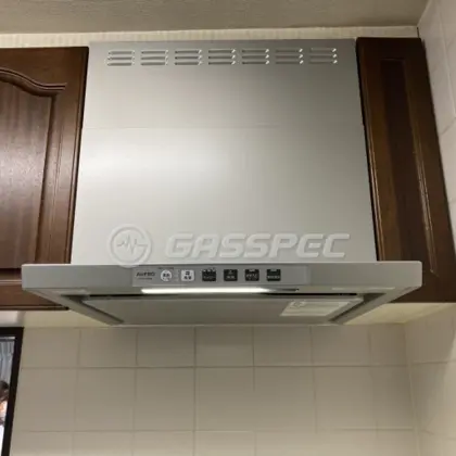 施工後のレンジフード（リンナイ LGR-3R-AP601SV）