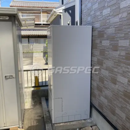 施工後のエコキュート（三菱 SRT-W375）