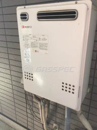 交換前の給湯器（ノーリツ GT-2412riSAWX）