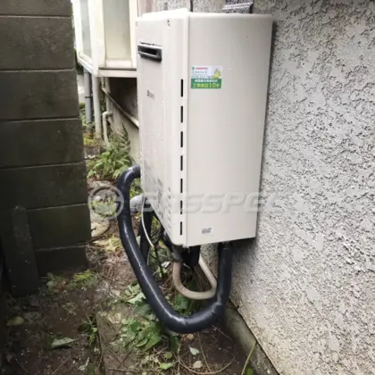 施工後の給湯器（ノーリツ GT-2060SAWX-2 BL）
