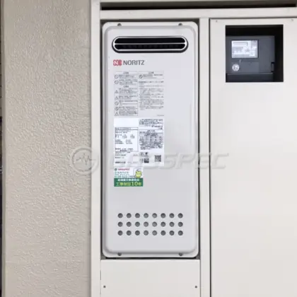 施工後の給湯器（ノーリツ GT-2053SAWX-4 BL）