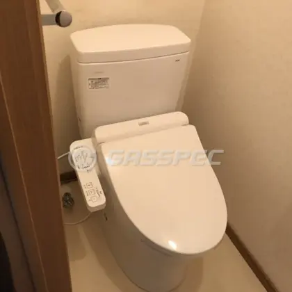 施工後のトイレ（TOTO CS232BM#NW1）