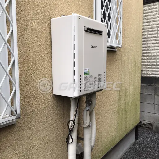 交換後の給湯器（ノーリツ GT-2060SAWX-2 BL）