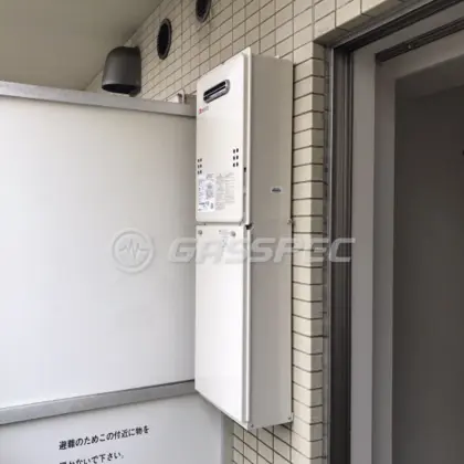 施工後の給湯器（ノーリツ GQ-1639WS-1）