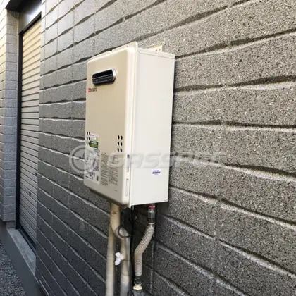 施工後の給湯器（ノーリツ GQ-1639WE-1）