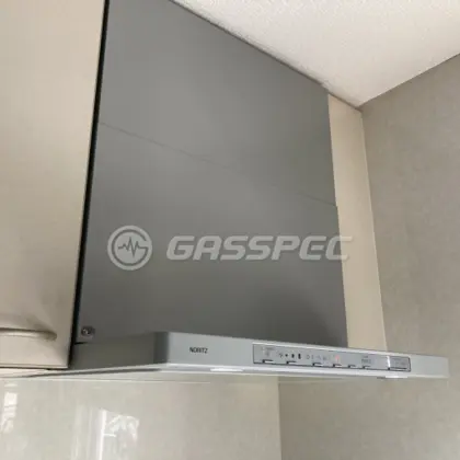 施工後のレンジフード（ノーリツ NFG6S21MSI）