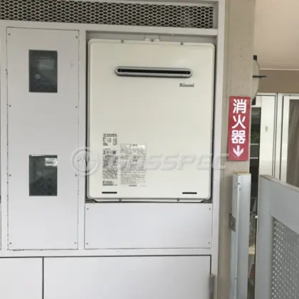 施工後の給湯器（リンナイ RUF-A2405SAW(B)）