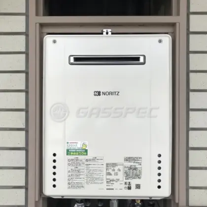 施工後の給湯器（ノーリツ GT-2060AWX-2 BL）
