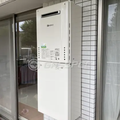施工後の給湯器（ノーリツ GT-2460AWX-2 BL）