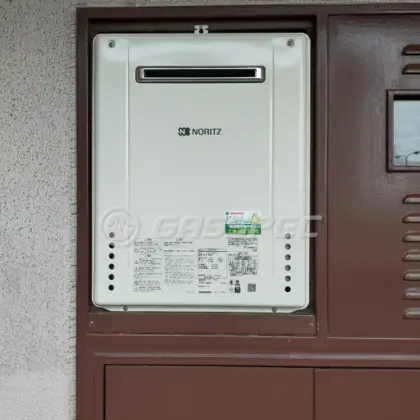 施工後の給湯器（ノーリツ GT-2060SAWX-2 BL）