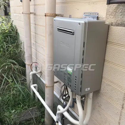 施工後の給湯器（ノーリツ GT-C2462SAWX-2 BL）