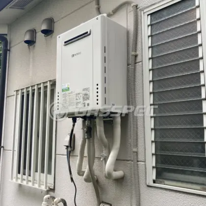施工後の給湯器（ノーリツ GT-2460SAWX-2 BL）