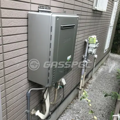 施工後の給湯器（ノーリツ GT-C2462AWX-2 BL）