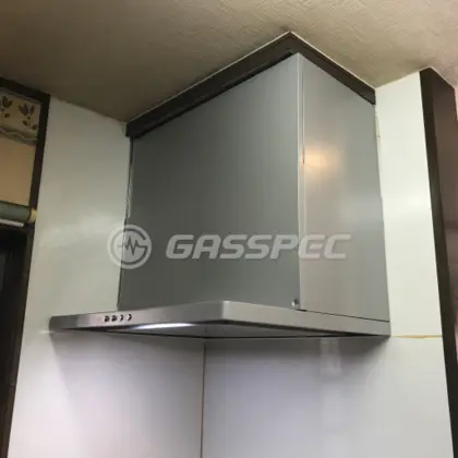 施工後のレンジフード（ノーリツ NFG7S20MSI[L/R]）