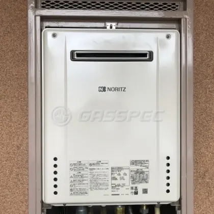 施工後の給湯器（ノーリツ GT-2460AWX-2 BL）