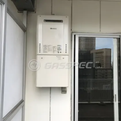 施工後の給湯器（ノーリツ GT-2460AWX-2 BL）