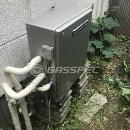 施工後の給湯器（ノーリツ GRQ-C2062SAX-2 BL）
