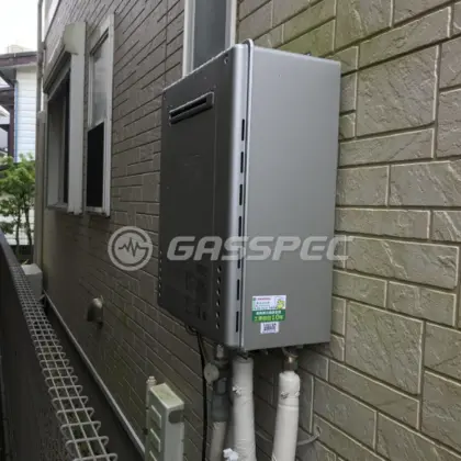 施工後の給湯器（ノーリツ GT-C2462PAWX-2 BL）