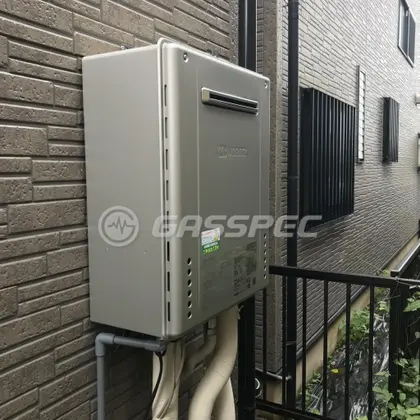 施工後の給湯器（ノーリツ GT-C2462SAWX-2 BL）