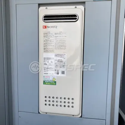 施工後の給湯器（ノーリツ GT-2053SAWX-4 BL）