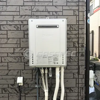 施工後の給湯器（ノーリツ GT-C2462PAWX-2 BL）