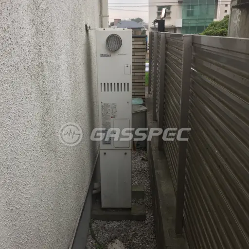 交換前の暖房熱源機（パーパス GH-S247ZWSH3）